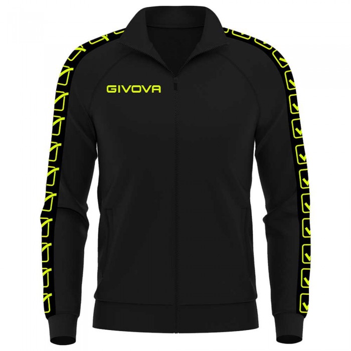 [해외]GIVOVA 재킷 Tricot Band 3139403219 Black / Fluor Yellow