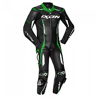 [해외]IXON Leather Vortex 2 Suit 9139520224 Black / White / Green