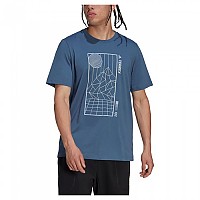 [해외]아디다스 테렉스 Mountain Fun Graphic Short Sleeve T-Shirt 4139465725 Wonder Steel