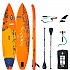 [해외]AQUATONE 풍선 패들 서핑 세트 Flame Touring 12´6´´ 14139556207 Orange / Yellow / Blue
