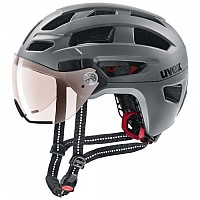 [해외]우벡스 Finale V Visor Helmet Refurbished 1139614260 Strato Steel Mat