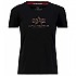[해외]알파 인더스트리 New Basic 반팔 티셔츠 139304227 Black / Black