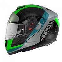 [해외]MT 헬멧s Atom SV Adventure A6 모듈형 헬멧 9139305488 Gloss Fluo Green