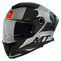 [해외]MT 헬멧s Thunder 4 SV Exeo C2 풀페이스 헬멧 9139305613 Gloss Pearl Titanium