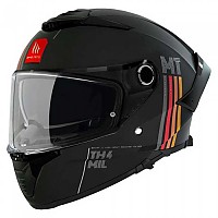 [해외]MT 헬멧s Thunder 4 SV Mil A11 풀페이스 헬멧 9139305617 Matt Black