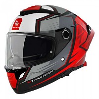 [해외]MT 헬멧s Thunder 4 SV Pental B5 풀페이스 헬멧 9139305624 Matt Pearl Red