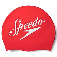 [해외]스피도 수영 모자 로고 Placement 6139594461 Speedo Red / White