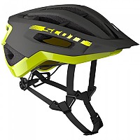 [해외]스캇 Fuga Plus Rev MIPS MTB 헬멧 1139676577 Dark Grey / Radium Yellow