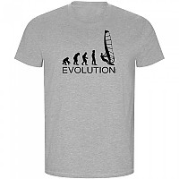[해외]KRUSKIS Evolution 윈드surf ECO 반팔 티셔츠 14139684961 Heather Grey