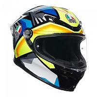 [해외]AGV 풀페이스 헬멧 K6 S E2206 MPLK 9139460247 Joan Black / Blue / Yellow