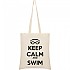 [해외]KRUSKIS 토트 백 Keep Calm And Swim 6139716250 Beige