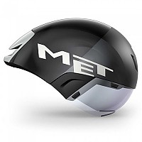 [해외]MET Codatronca 타임트라이얼 헬멧 1139722014 Black / Silver