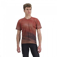 [해외]스포츠풀 Flow Giara 반팔 티셔츠 1139241237 Cayenna Red / Mud