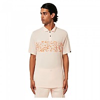 [해외]오클리 APPAREL Sand Print 반팔 폴로 셔츠 1139487337 Pastel Orange