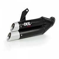 [해외]IXIL Dual Hyperlow XL Honda Rebel CMX 300/500 비인증 스테인리스 스틸 슬립온 머플러 9139653481 Black / Silver