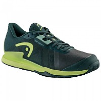 [해외]헤드 RACKET 클레이 신발 Sprint 프로 3.5 Clay 12139489250 Forest Green / Light Green