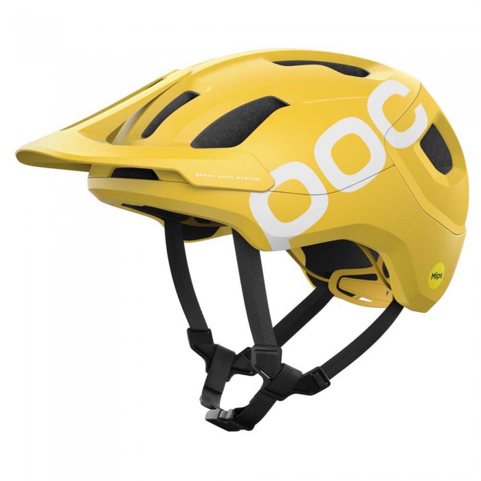 [해외]POC Axion Race MIPS MTB 헬멧 1139417771 Aventurine Yellow Matt