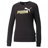 [해외]푸마 Ess+ Metallic 로고 후드티 139553562 Puma Black