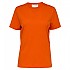 [해외]SELECTED My Essential 반팔 티셔츠 139745947 Orangeade