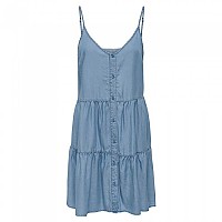 [해외]ONLY 반팔 미디 드레스 Pema Calia 139727160 Medium Blue Denim