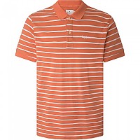 [해외]페페진스 Pepe Stripes 반팔 폴로 셔츠 139763549 Squash Orange
