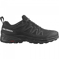 [해외]살로몬 하이킹 신발 X-Ward Leather 고어텍스 4139448848 Black / Black / Black