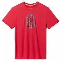 [해외]스마트울 Mountain 트레일 Graphic Slim Fit 반팔 티셔츠 4139619229 Rhythmic Red