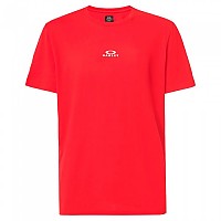 [해외]오클리 APPAREL Bark New 반팔 티셔츠 4139486637 Red Line / White