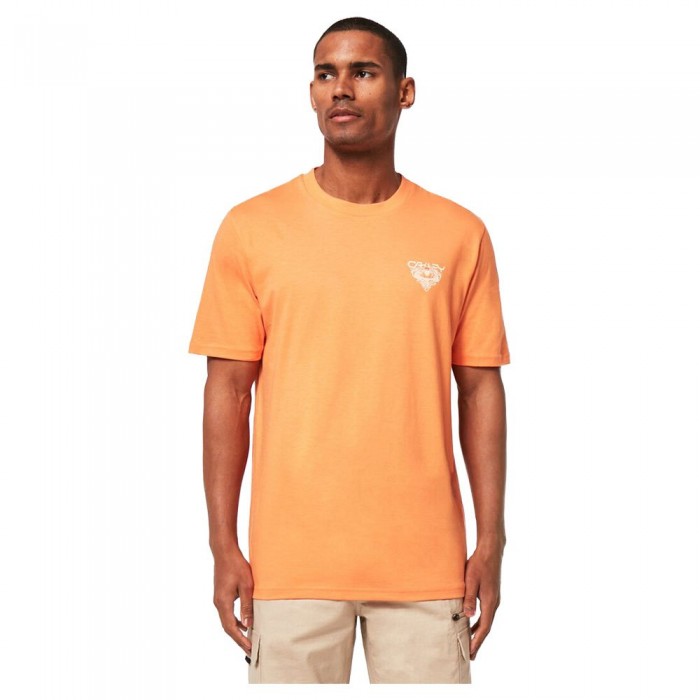 [해외]오클리 APPAREL Hard Charge 반팔 티셔츠 4139486987 Soft Orange