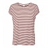 [해외]베로모다 Ava Plain Stripe 반팔 티셔츠 139764284 Nostalgia Rose / Stripes Pristine