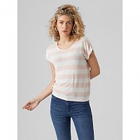 [해외]베로모다 와이드 민소매 티셔츠 139764618 Sepia Rose / Stripes Snow White