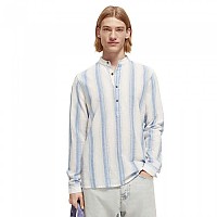 [해외]SCOTCH & SODA Checks Stripes 긴팔 셔츠 139611157 White / Blue Stripe