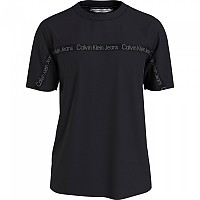[해외]캘빈클라인 JEANS 로고 Tape 반팔 티셔츠 139612105 Ck Black