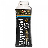 [해외]CROWN SPORT NUTRITION 뉴트럴 에너지 젤 Hyper 45 75g 12139775841 Black / White