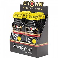 [해외]CROWN SPORT NUTRITION 레몬 에너지 젤 상자 40g 12 단위 12139775850 Black / Yellow