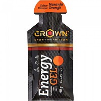 [해외]CROWN SPORT NUTRITION 오렌지 에너지 젤 40g 6139775853 Black / Orange
