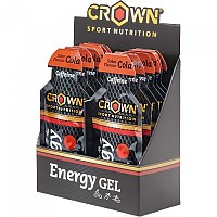 [해외]CROWN SPORT NUTRITION 에너지 젤 상자 Cola 40g 12 단위 1139775817 Black / Red