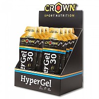 [해외]CROWN SPORT NUTRITION 뉴트럴 에너지 젤 박스 Hyper 30 Hydro 75g 10 단위 1139775834 Black / Gold
