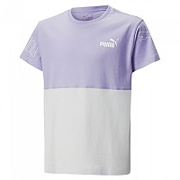 [해외]푸마 반팔 티셔츠 파워 Colorblock 15139554586 Vivid Violet