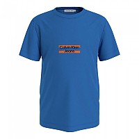 [해외]캘빈클라인 JEANS 반팔 티셔츠 미니 Block 로고 15139601798 Corrib River Blue