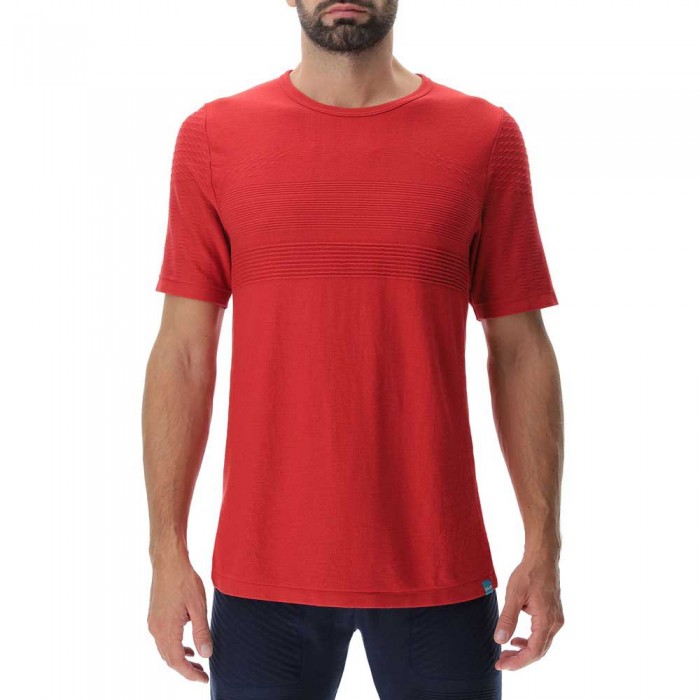 [해외]UYN 내추럴 Training 반팔 티셔츠 7139715385 Pompeian Red