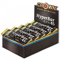 [해외]CROWN SPORT NUTRITION 중립 에너지 바 상자 Hyper 45 60g 10 단위 14139775838 Black / Gold