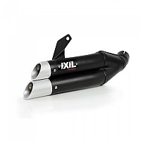 [해외]IXIL Dual Hyperlow XL Honda CB 500 F 19-21/CB 500 X 19-21/CBR 500 R 19-21 인증된 스테인리스 스틸 슬립온 머플러 9139653478 Black / Silver
