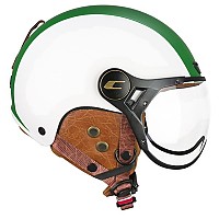 [해외]CGM 헬멧 801I Ebi Italia 9139489732 White / Green / Red