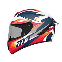 [해외]MT 헬멧s 풀페이스 헬멧 Rapide 프로 Fugaz I0 9139825781 Orange / White / Blue