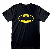[해외]HEROES Official Dc Comics Batman 로고 반팔 티셔츠 139788599 Black