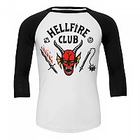 [해외]HEROES Official Stranger Things 4 Hellfire Club 긴팔 티셔츠 139788961 White