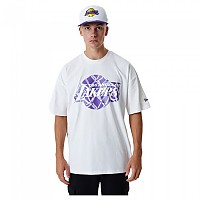 [해외]뉴에라 60357108 NBA Infill 로고 Los Angeles Lakers 반팔 티셔츠 139483142 White
