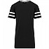 [해외]BUILD YOUR BRAND Stripe 반팔 티셔츠 139829124 Black / White