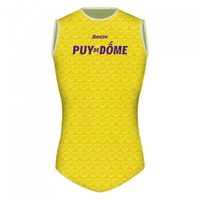 [해외]산티니 민소매 베이스 레이어 Tour De France Official Puy De Dome 2023 6139699269 Print